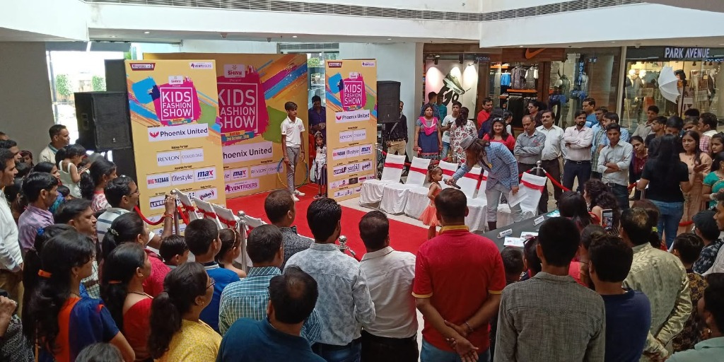 Massive packed house audience cheering at Phoenix United Bareilly